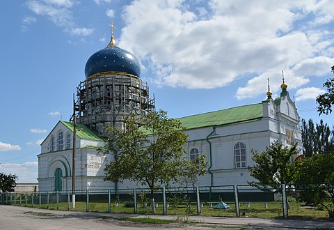 Kamianka(Kamianka-Dniprovska)の街並み